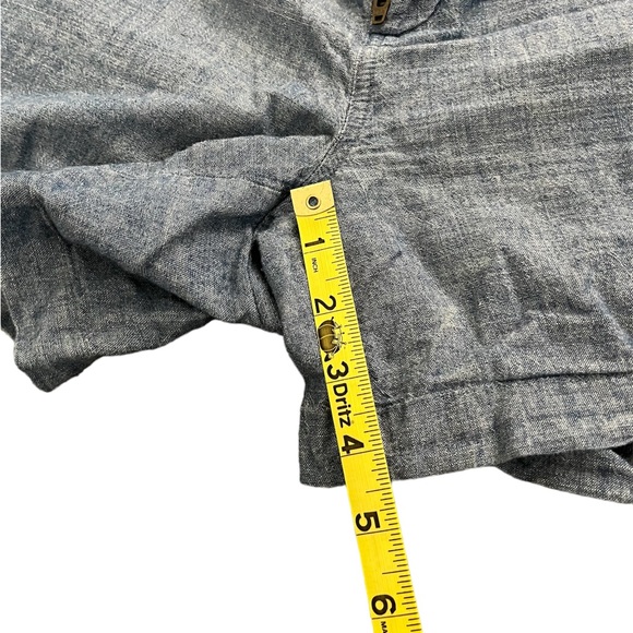 Merona Heathered Blue Shorts size 8 - Picture 3 of 5